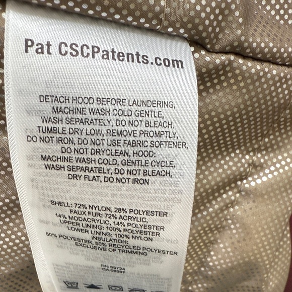 Columbia Women's Carson Pass II Deep Red Wine Jacket - Picture 10 of 10